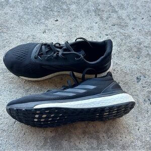 Womens Black Adidas Boost Shoes